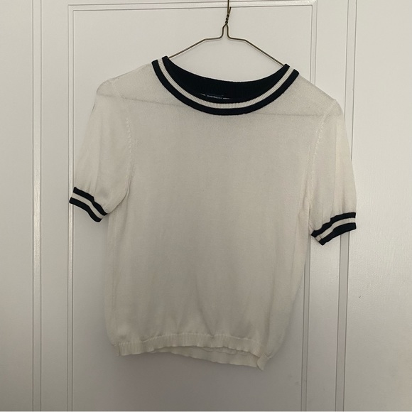 Brandy Melville Ringer Tee - Picture 2 of 10